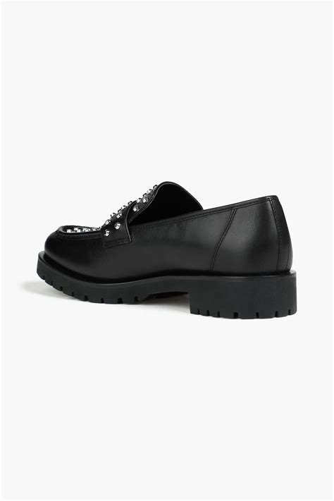 michael michael kors holland studded leather loafer|Holland Studded Loafer .